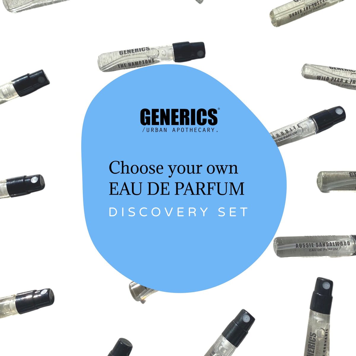 CHOOSE YOUR OWN Eau De Parfum Discovery Set by Generics Urban