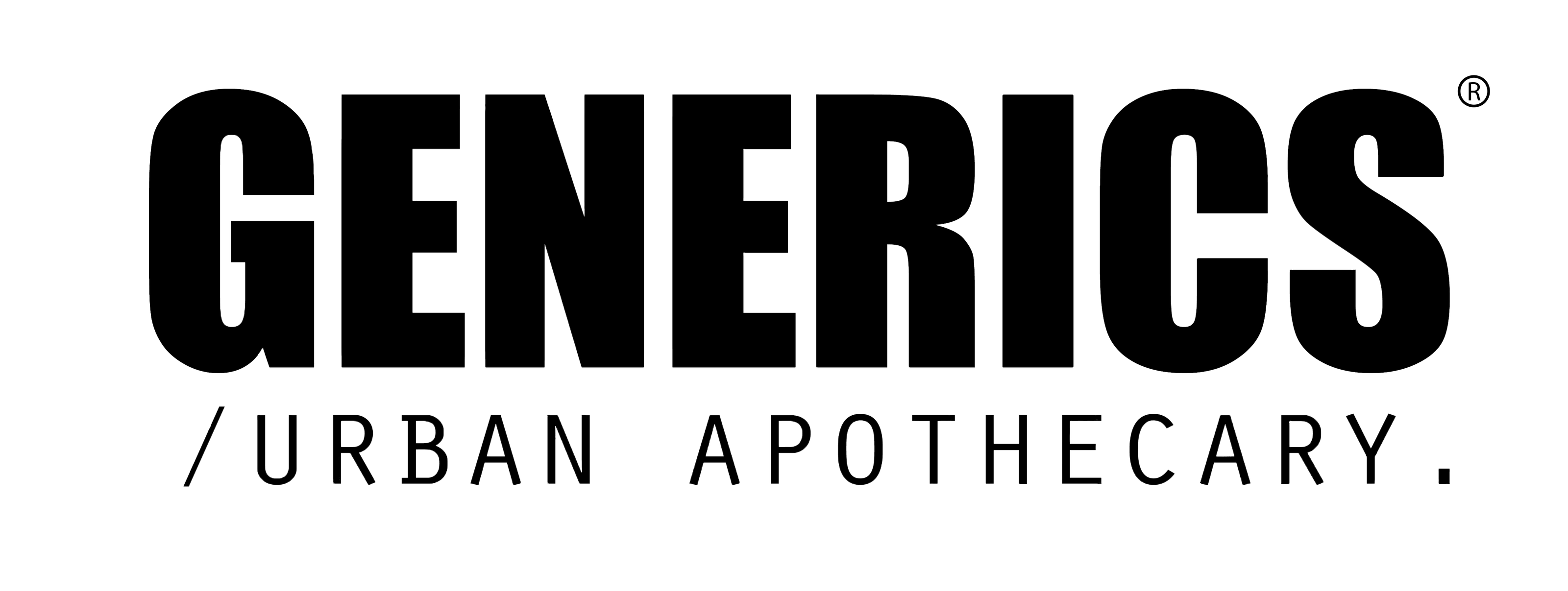 GENERICS Urban Apothecary - Genericseshop.com