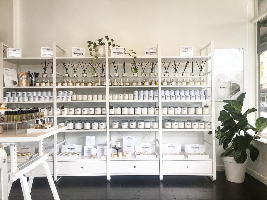 Generics Urban Apothecary refillable vegan candle online perth australia