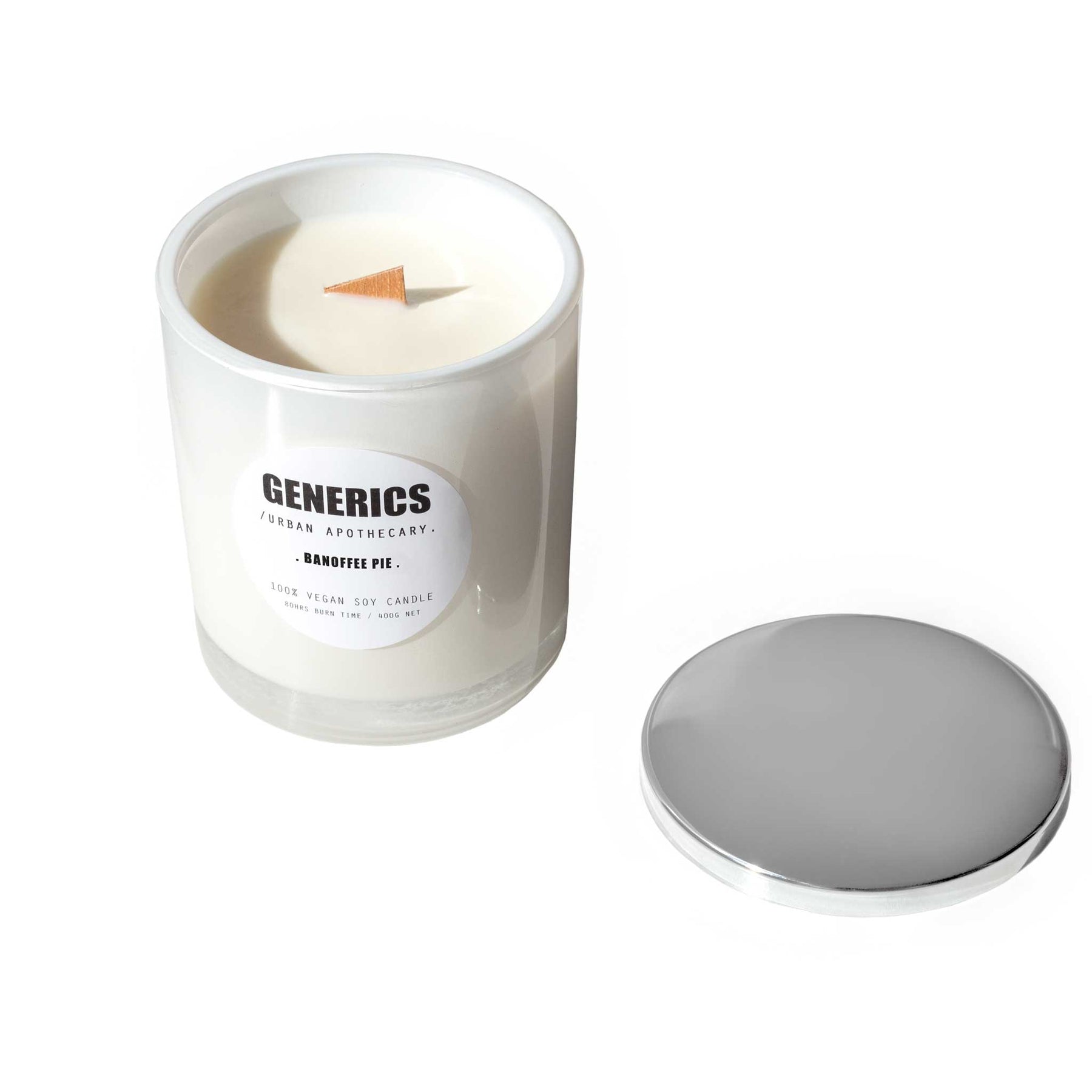 Refillable Vegan Candle 80 HRS– GENERICS Urban Apothecary